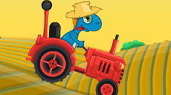 Play Dinozaurul cu Tractor